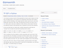 Tablet Screenshot of gizmosmith.com